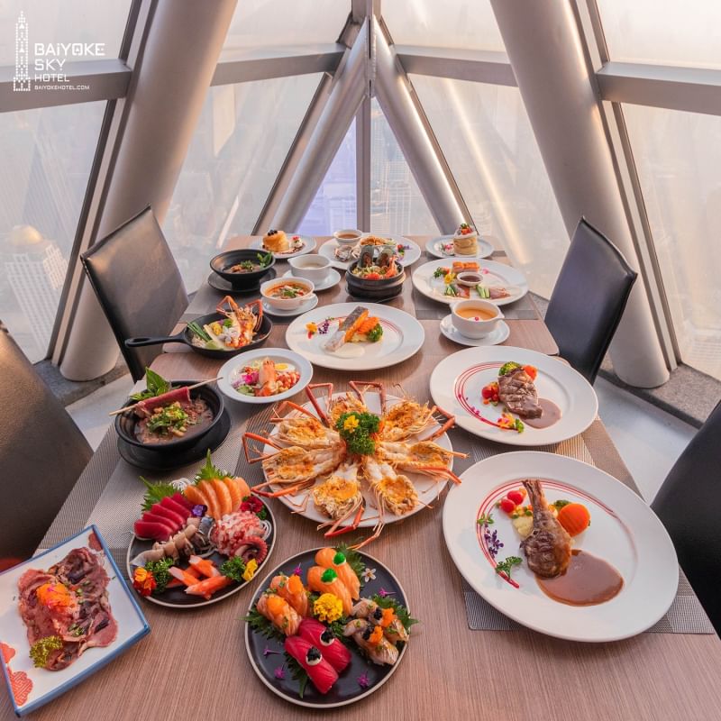 Baiyoke Sky ฺBuffet on 81st Floors